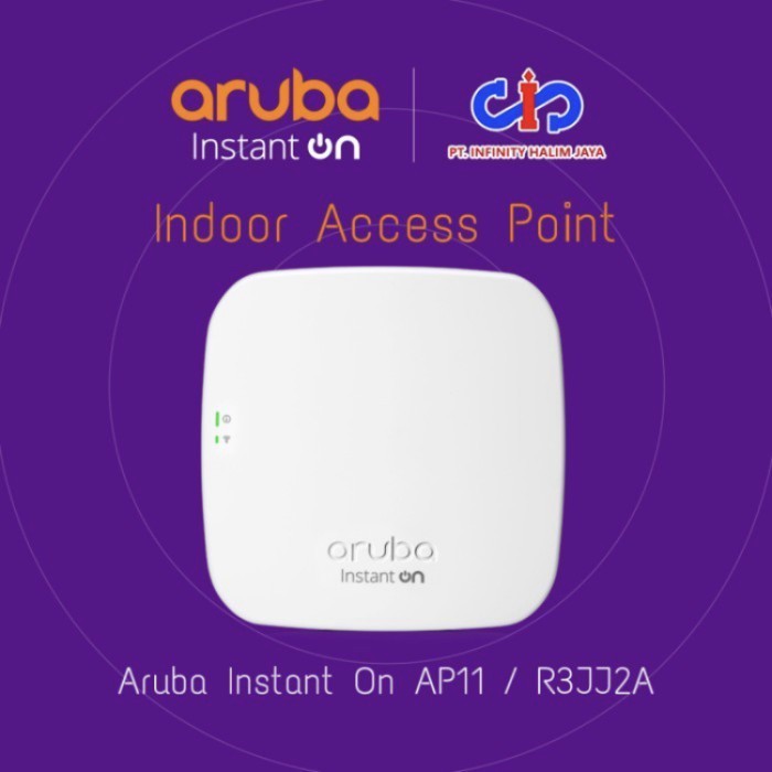 Aruba R3J22A Instant On AP11 (RW) Indoor AP include DC Power Adapter