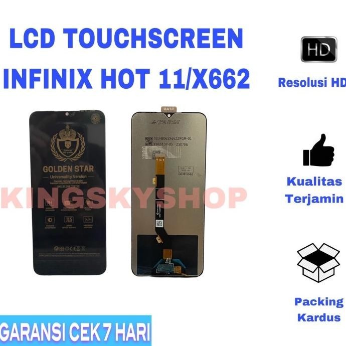Ready Lcd Touchscreen Infinix Hot 11/X662 Fullset Sparepart Hp