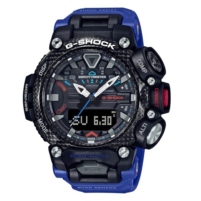 Casio G-Shock Gr-B200-1A2Dr - Jam Tangan Pria - Gravitymaster - Grb200