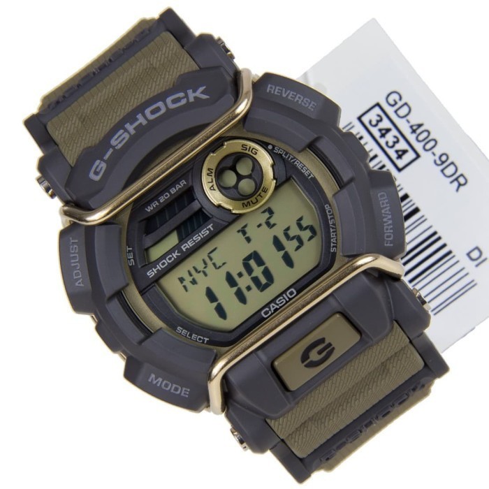 Casio G-Shock Gd-400-9Dr - Jam Tangan Pria - Gd400 Original Gshock