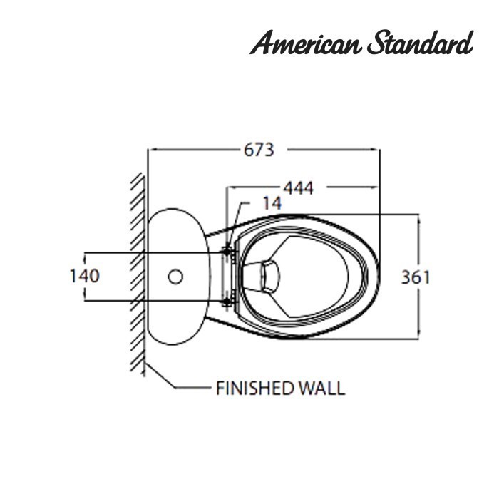 American Standard Kloset Duduk My Winston Sf Ccst Putih Amstad