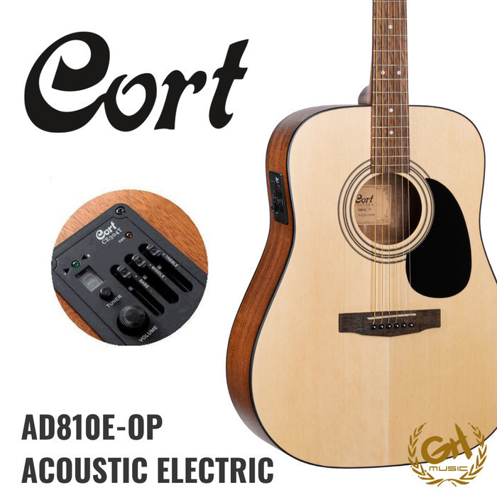 Cort Ad810E-Op Guitar Acoustic Electric