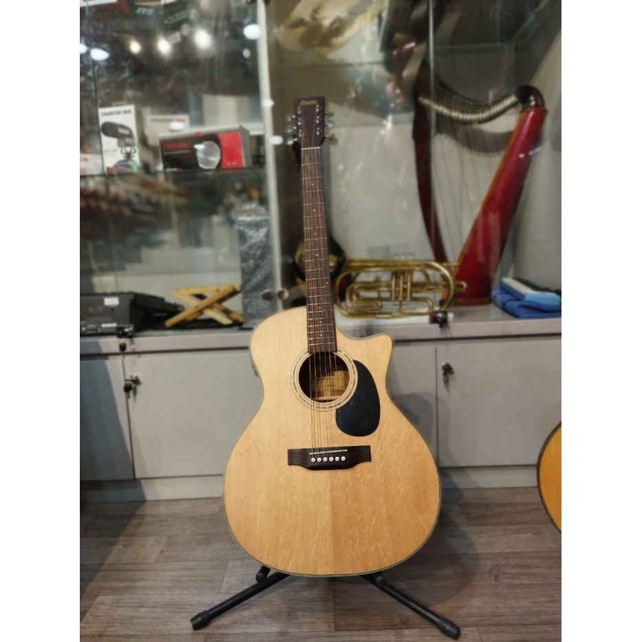 Gitar Akustik Elektrik Delta Da350Ce Top Solid Varian Warna