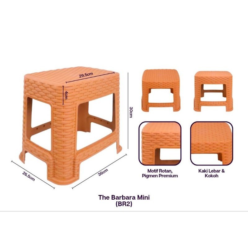 kursi bakso / kursi bakso rotan / kursi cafe