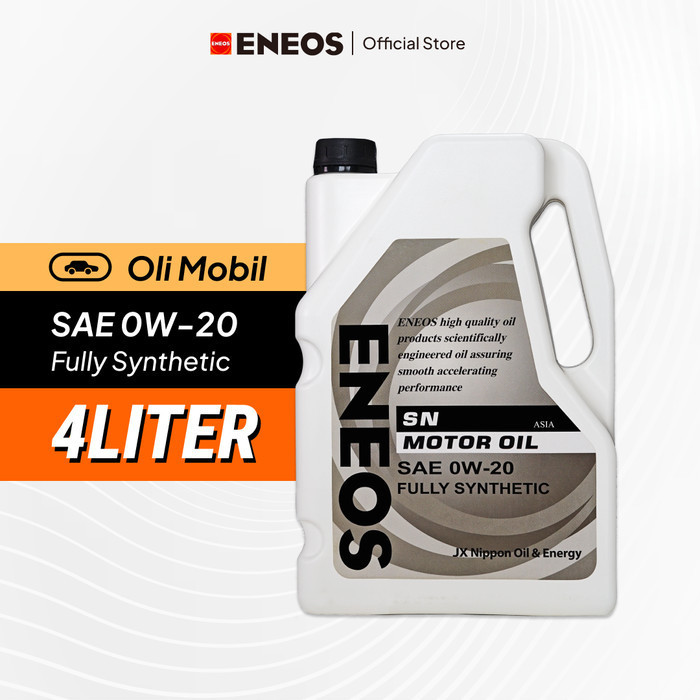 OLI MESIN MOBIL SAE 0W-20 SN KEMASAN 4 LITER