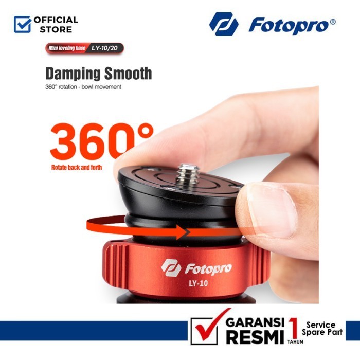 Fotopro Ly-20 / Ly-10 Mini Quick Leveling Base Tripod Head