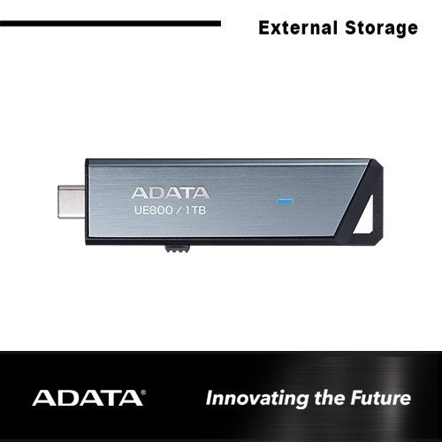 Ssd Adata Ue800 512Gb - Ssd Portable External Ssd Usb 3.2 Gen2 Type-C Termurah Terlaris Promo