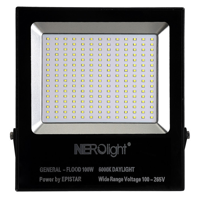 Nerolight General Bright Led Flood Light - 100W/Ip65 6000K Daylight
