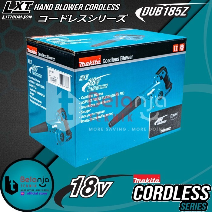 Makita Mesin Blower Tangan Cordless Dub185Z 18V Hand Blower Cordless