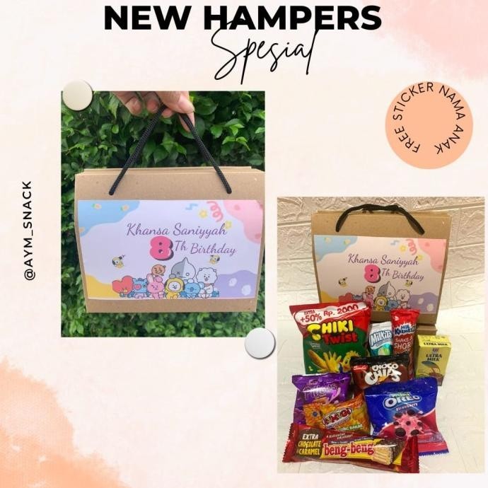 

HAMPERS SNACK ULANG TAHUN ANAK MURAH