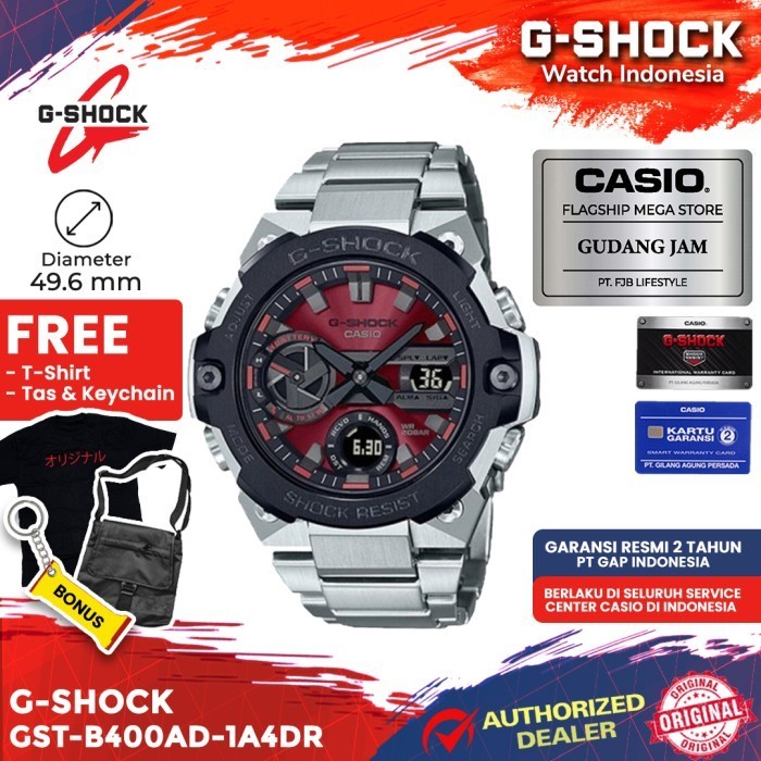 G-Shock Gshock Gst-B400Ad-1A4Dr Gst-B400Ad Gst-B400 Gstb400Ad Gst B400
