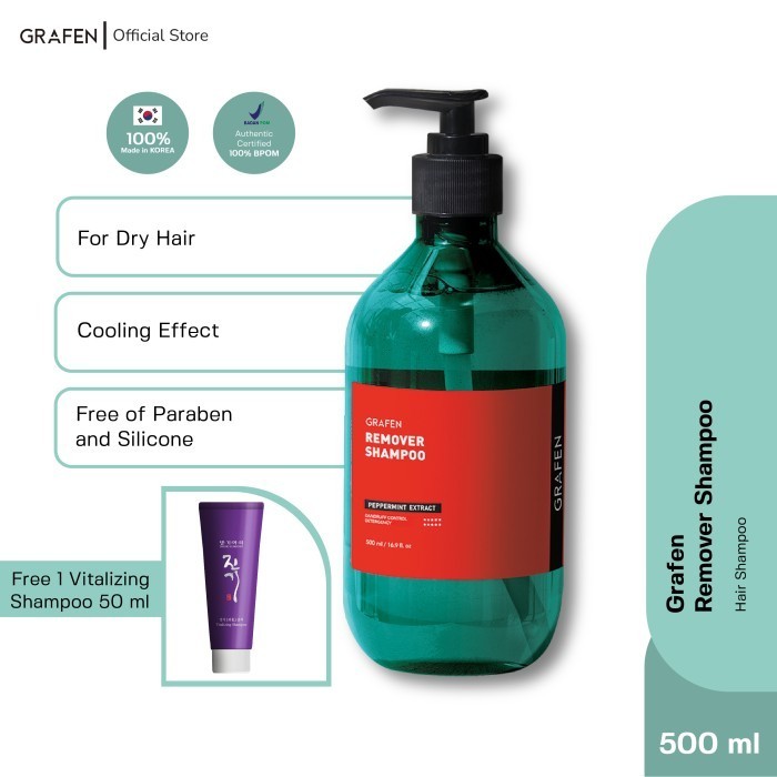 GRAFEN REMOVER SHAMPOO 500ML