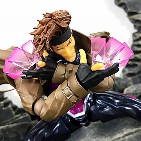 Revoltech Xmen Amazing Yamaguchi No 10 X-Men Team Gambit Figure