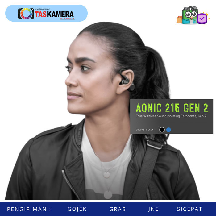 Shure Aonic 215 True Wireless Earphone Shure - Tw2 Wireless