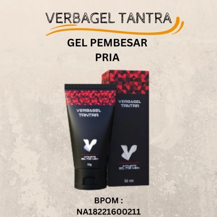 VERBAGEL TANTRA ASLI ORIGINAL OBAT BESAR DAN PANJANG