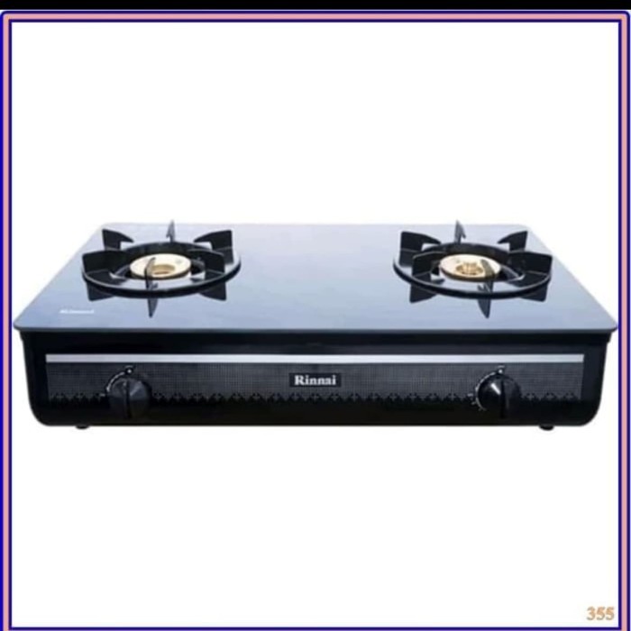 Kompor Gas Rinnai Ri712Gab Kompor Gas Kaca Rinnai Ri 712Gab 2Tungku