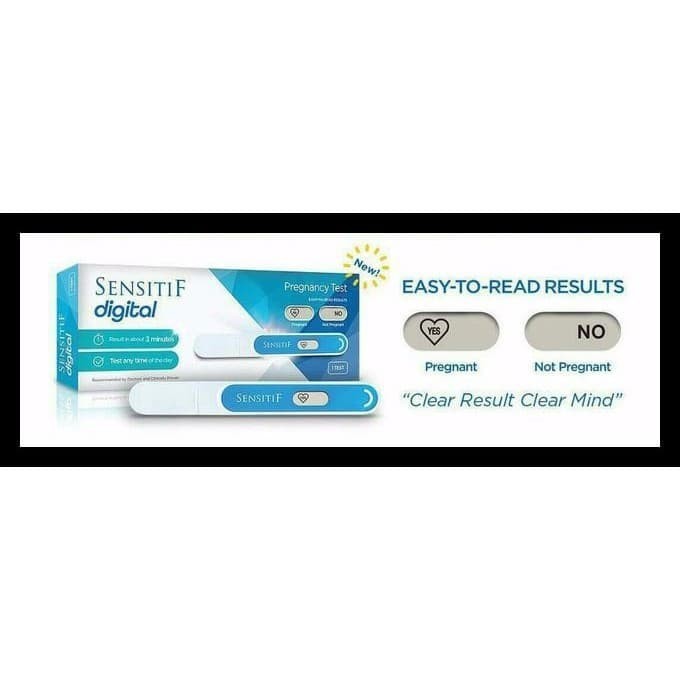 ALAT TESTPACK SENSITIF DIGITAL PREGNANCY TEST