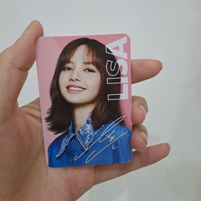 

Photocard Lisa Blackpink Oreo Limited Edition