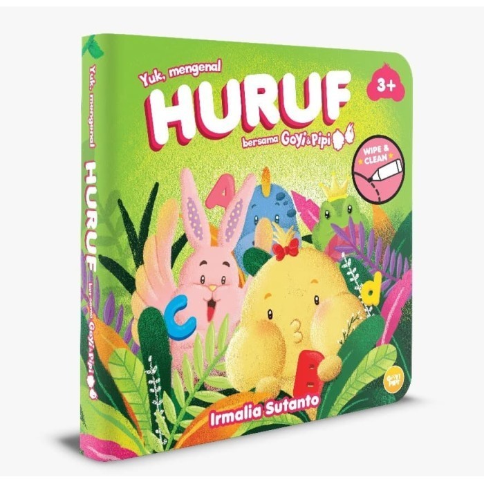 

Bbw Seri Goyi Pipi Yuk Mengenal Huruf Bersama Goyi Pipi Boardbook