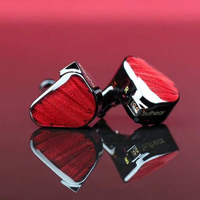 Truthear X Crinacle Zero: Red Dual Dynamic Driver In Ear Earphone