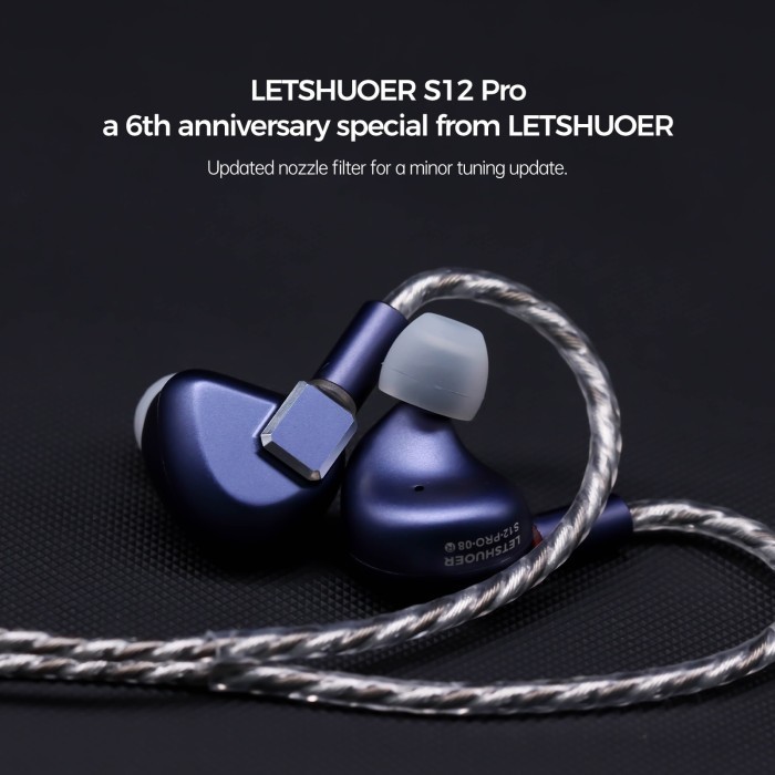 Letshuoer / Shuoer S12 Pro Planar Magnetic Driver In Ear Earphone Termurah Terlaris Promo