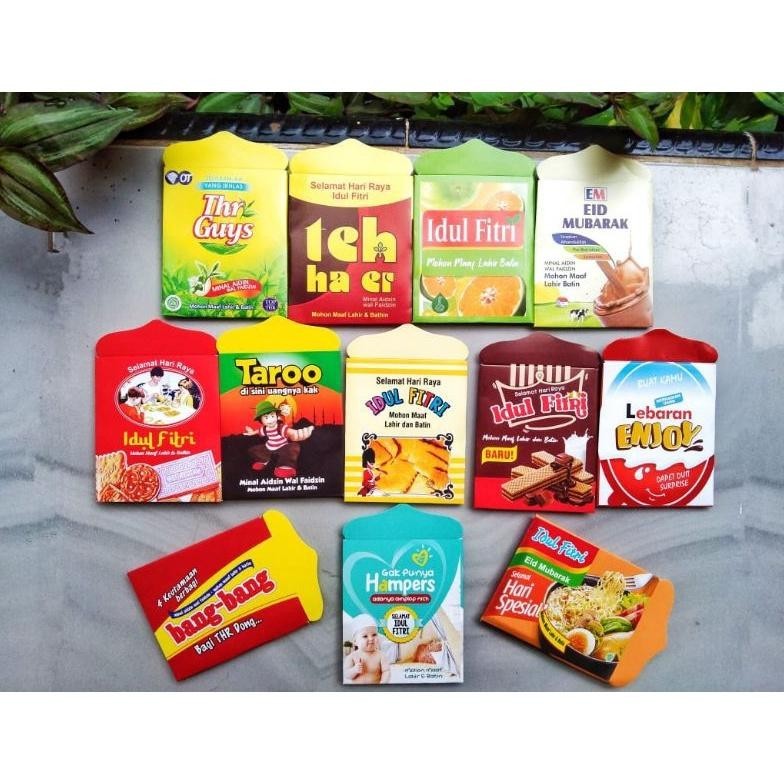 

Tarbaru Amplop Lebaran Viral 10 Pack Isi 100 Pcs Cuci Gudang