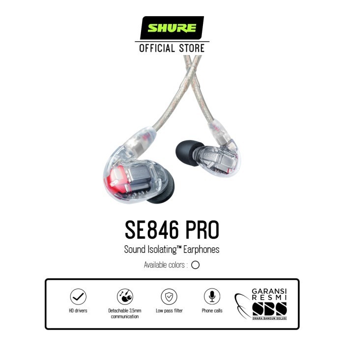 Shure Se846 Earphone