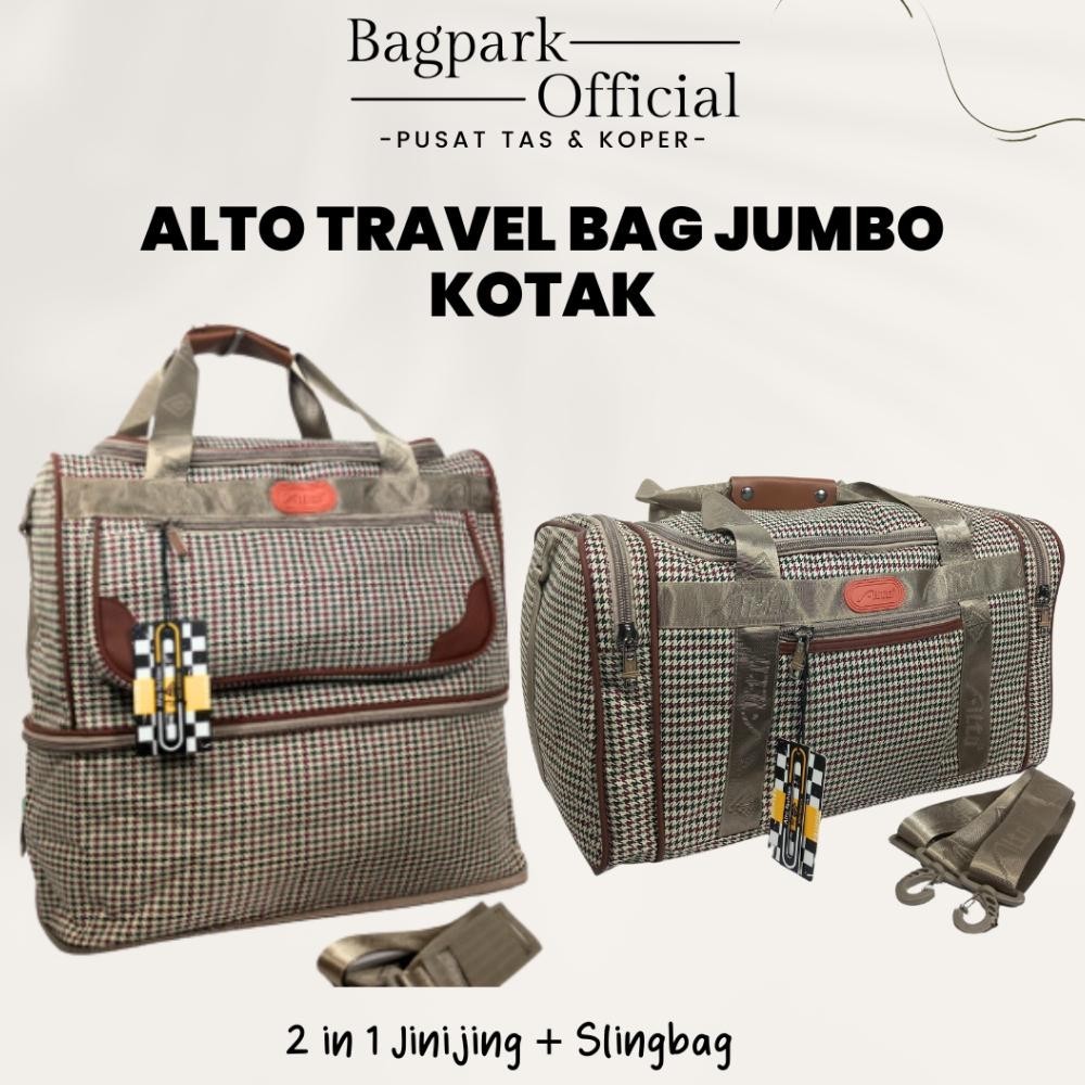 READYYY TAS PAKAIAN ALTO TAS MUDIK TAS JUMBO TRAVEL BAG ALTO TAS BERANGKAT TAS JINJING TAS TRAVELLIN