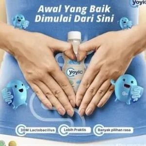 

CR - 12 BOTOL YOYIC MINUMAN SUSU FERMENTASI PROMO 1 LUSIN Yogurt Original Jeruk Blueberry 130ml enak PAKET USAHA WARUNG GROSIR KULAKAN Ramadhan Buka Puasa Halal TERLARIS