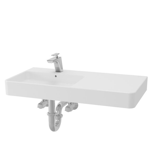 Wastafel Gantung Toto Lw954Cjlw/F Wall Hung Lavatory (Body Only) Termurah Terlaris Promo