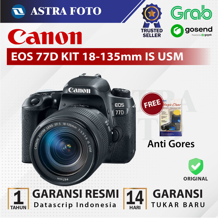Canon Eos 77D Kit 18-135Mm Is Usm Termurah Terlaris Promo