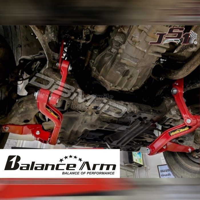 Stabilizer Js1 Balance Arm Depan Merah Swaybar Fortuner Vnt Hilux Vigo
