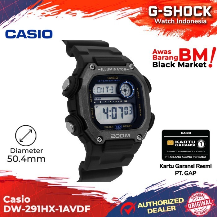 Casio General Dw-291Hx-1Avdf Dw-291Hx Dw-291 Dw291Hx Dw 291Hx