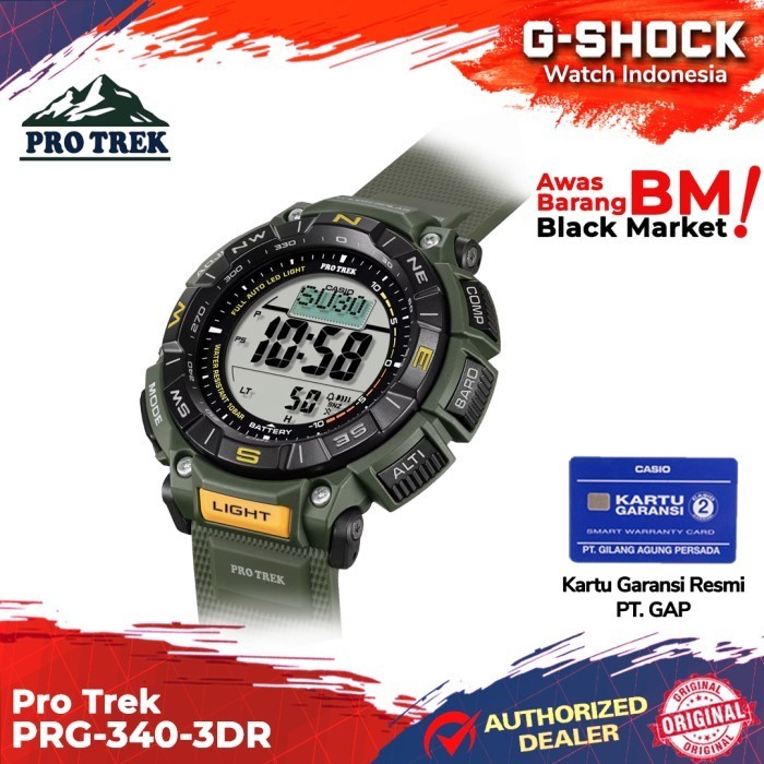 Pro Trek Protrek Prg-340-3Dr Prg-340-3D Prg-340 Prg340 Prg 340
