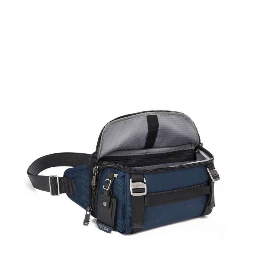 Tumi Tas Selempang Alpha Bravo Platoon Sling - Navy