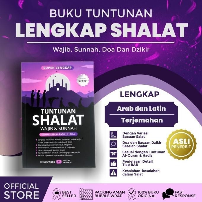 

Baru Buku Tuntunan Sholat Wajib Dan Sunnah
