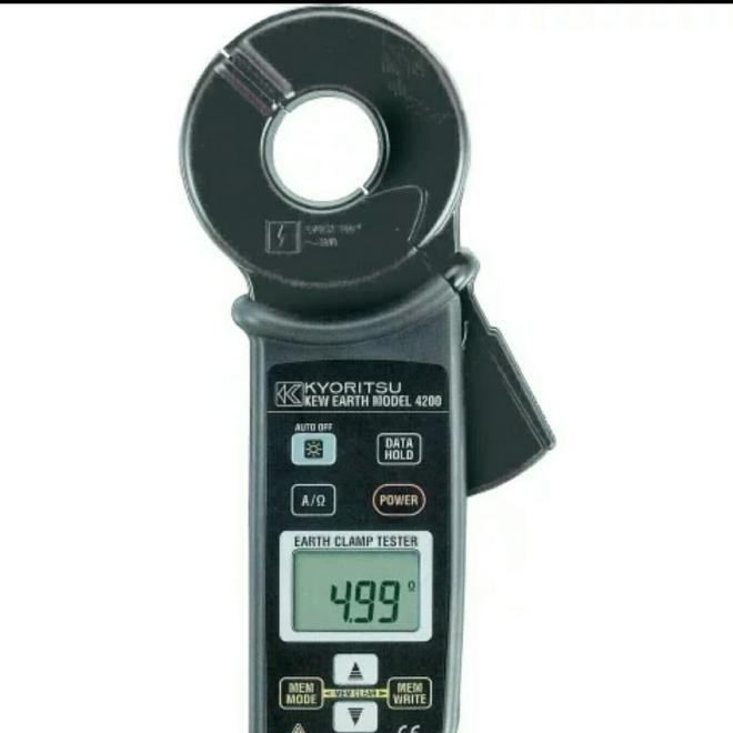 Kyoritsu 4200 Digital Clamp Earth Tester Digital Earth Clamp Grounding