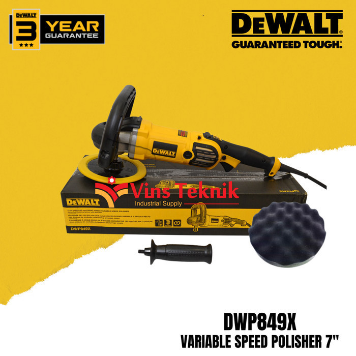 Dewalt Dwp849 X Mesin Poles Polisher Dewalt Dwp 849 X