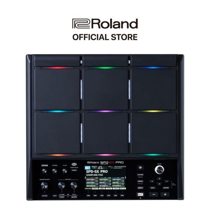 Roland Octapad Spd-Sx Pro Sampling Pad Portable Digital Drum Elektrik