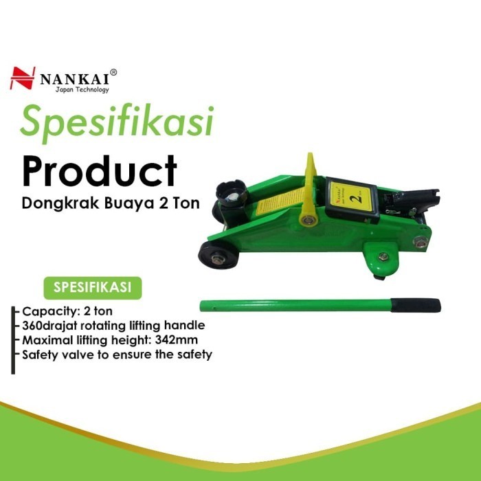 Nankai Dongkrak Buaya 2 Ton