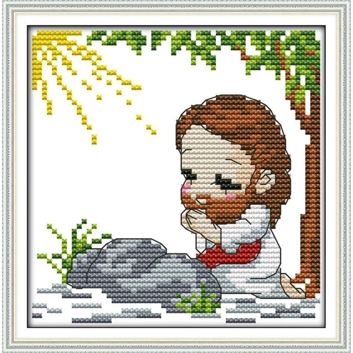 

Paket Kristikcross Stitch Pola Di Kain C290