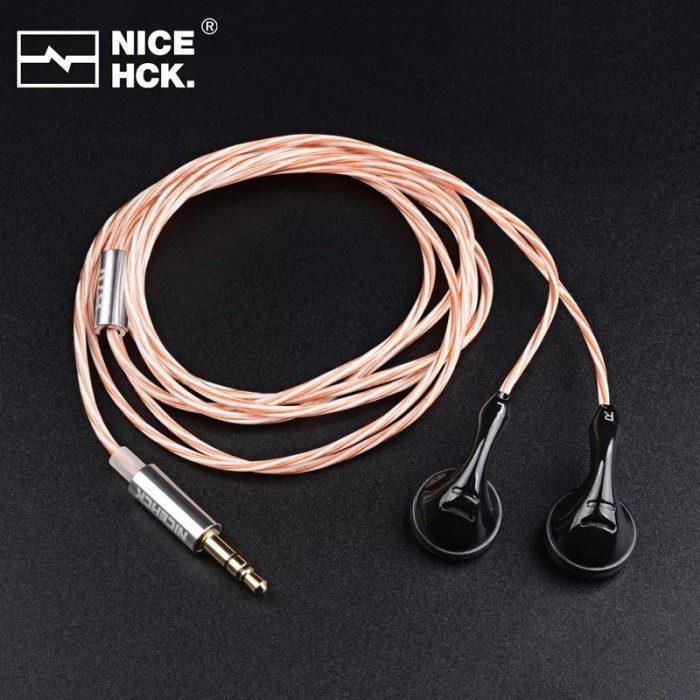 Nicehck B70 Earbud 14.8Mm Carbon Element Plated Driver Earphone Earbud