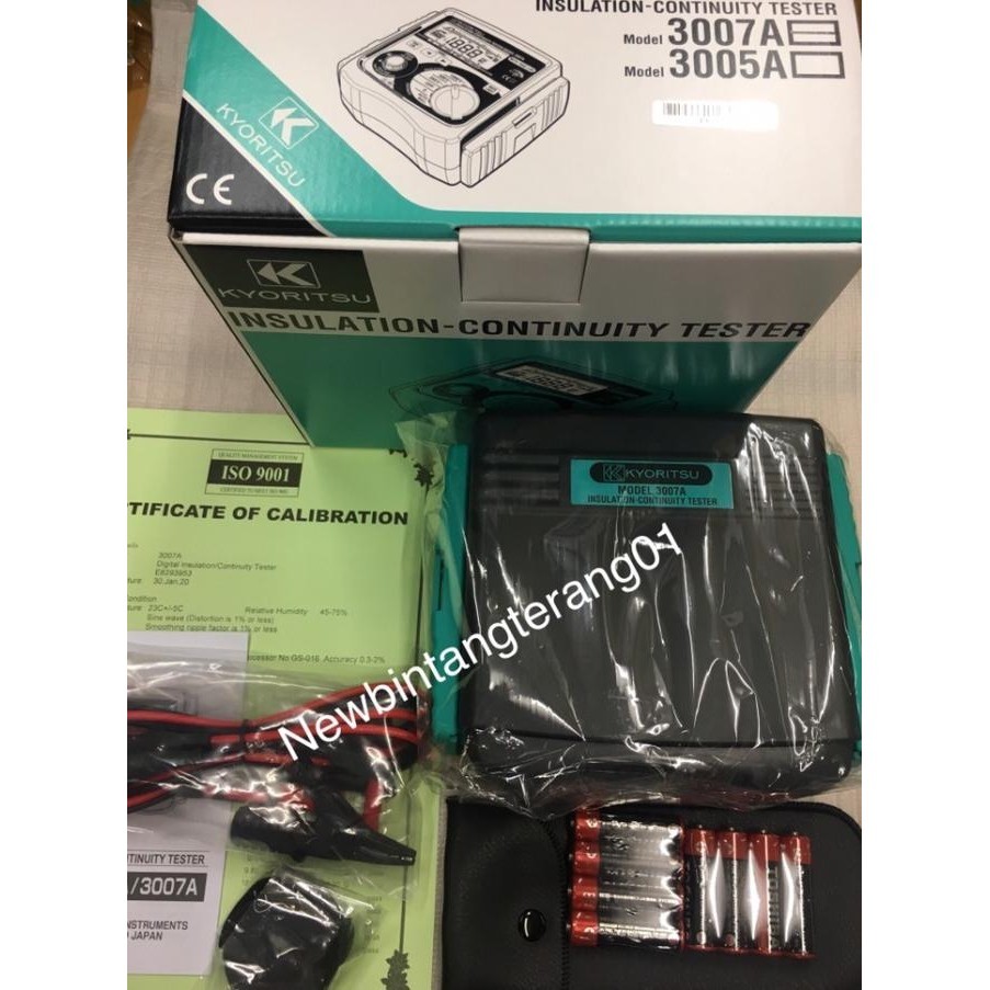 Digital Insulation Tester Kyoritsu 3007A