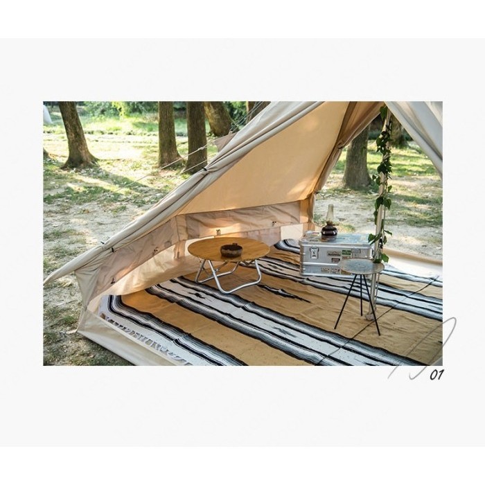 Tenda Cotton Series Naturehike Nh20Zp004 Safari Glamping Camping