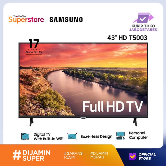 Samsung Full Hd Tv 43 Inch - 43T5003 Ua43T5003Akxxd