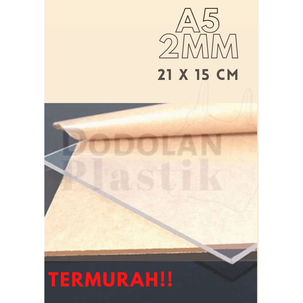 

Akrilik lembaran A5 2MM