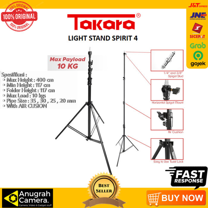 Takara Spirit 4 Air Cushion Light Stand Lighting Lightstand ORIGINAL