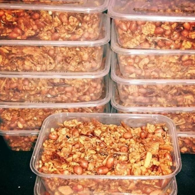 

TERMURAH! 500gram Kering Tempe / Kacang / Teri / Mix Sambal Goreng LM