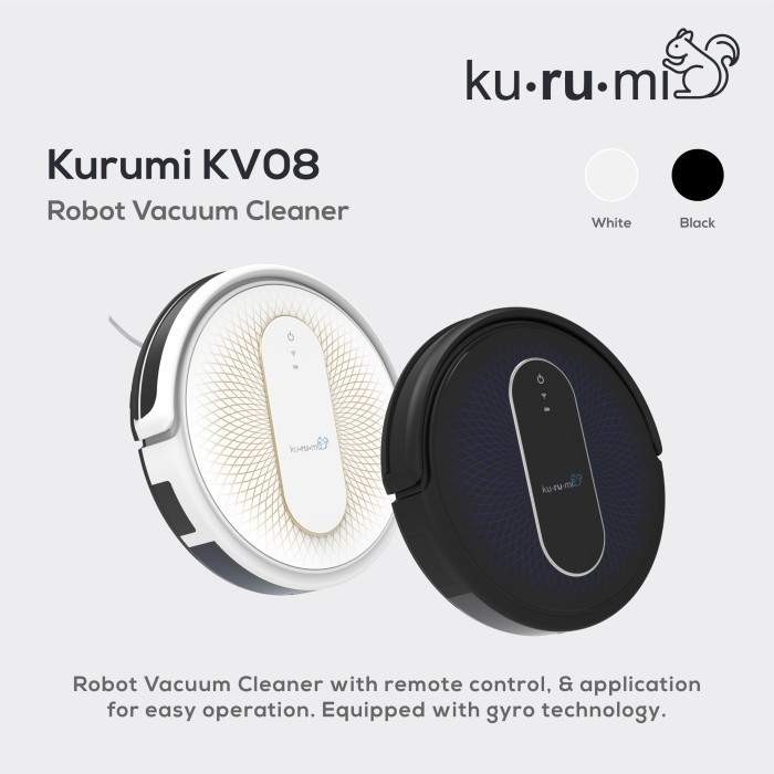 Kurumi Kv 08 Robot Vacuum Cleaner
