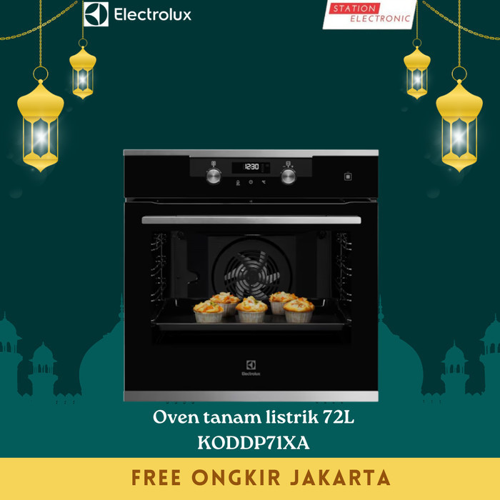 Oven Tanam Listrik Electrolux Koddp71Xa Kodd P71Xa Koddp 71Xa Termurah Terlaris Promo